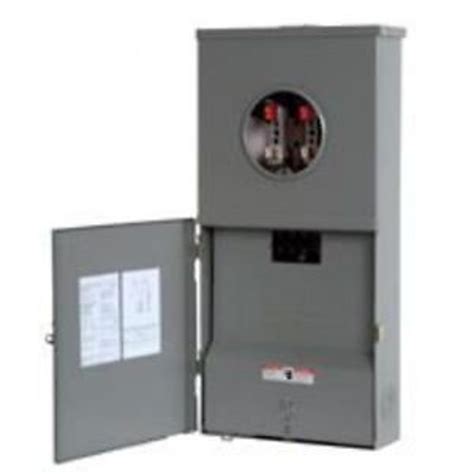 200 amp electrical meter box|200 amp meter main combination.